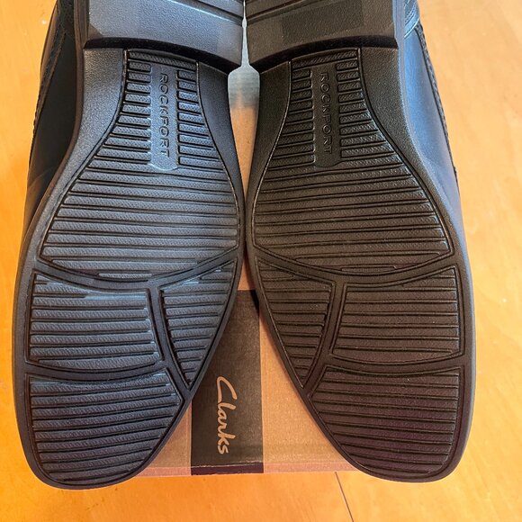 RockPort Walkability Trutech Men’s Shoes Black Tie Up Size 13W Brand New